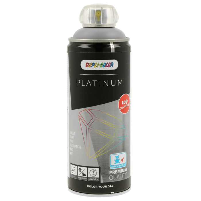 Dupli-Color Platinum spraymaling sølvgrå 400 ml